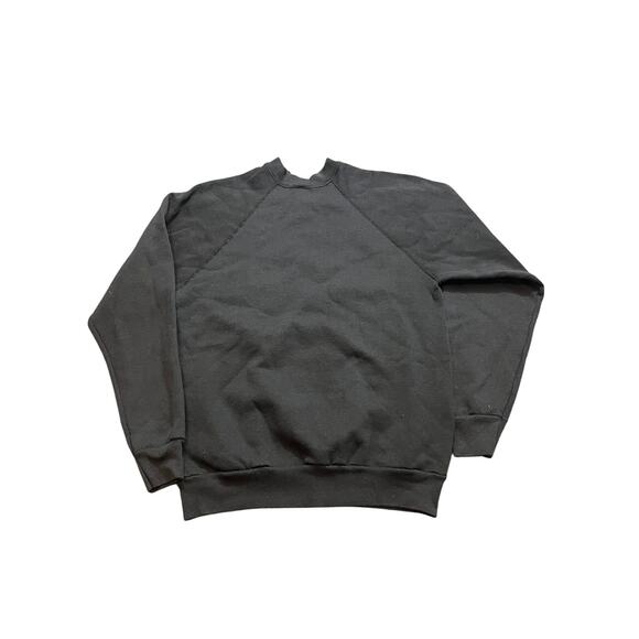 Vintage Wake Forest Demon Deacons Black Crewneck Graphic Logo Tultex‎ Large - Picture 4 of 6